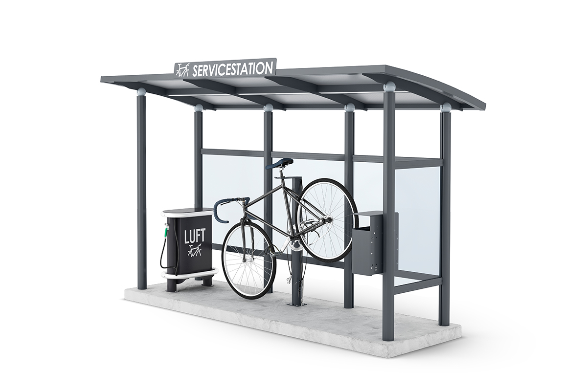 Produktslider Cykelprodukter Servicestation Glas Bi00002387
