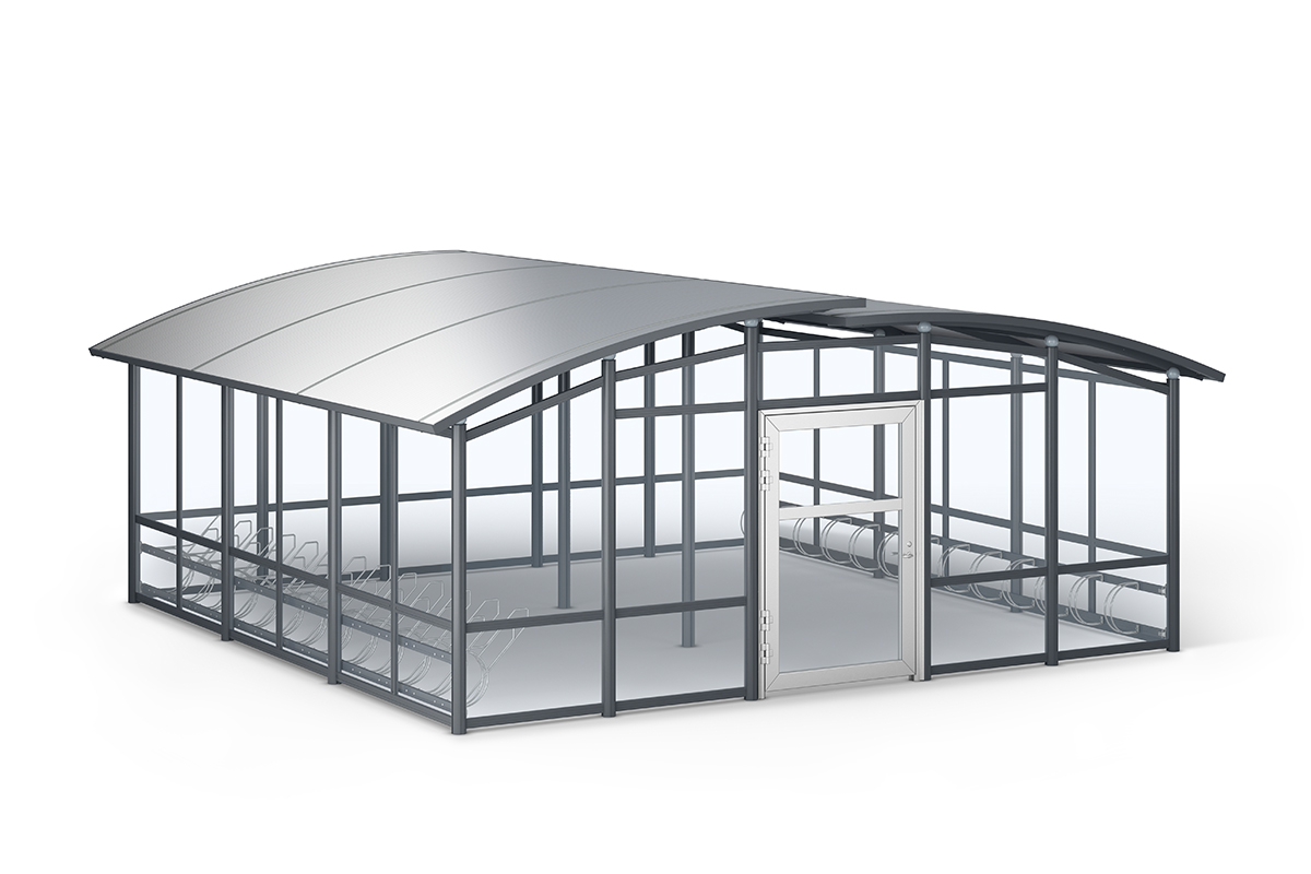 Produktslider Cykelparkering Garage Tellusduo Am00001749